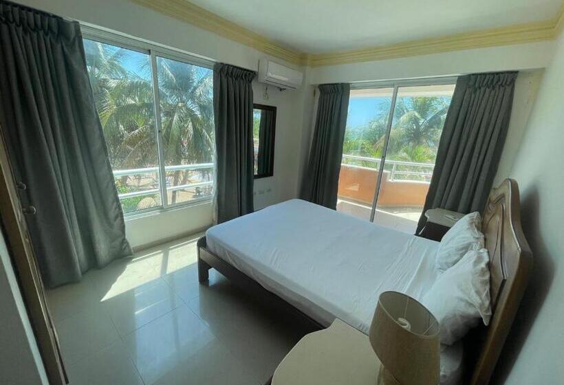 آپارتمان 2 خوابه با چشمانداز دریا, Aparta Hotel Caribe Paraiso