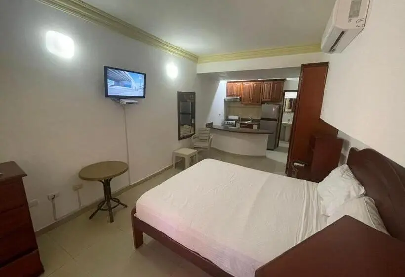 آپارتمان 1 خوابه همکف, Aparta Hotel Caribe Paraiso