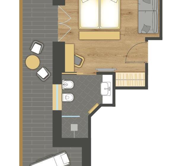 Номер Deluxe с Балконом, Garni Broi   Charme & Relax