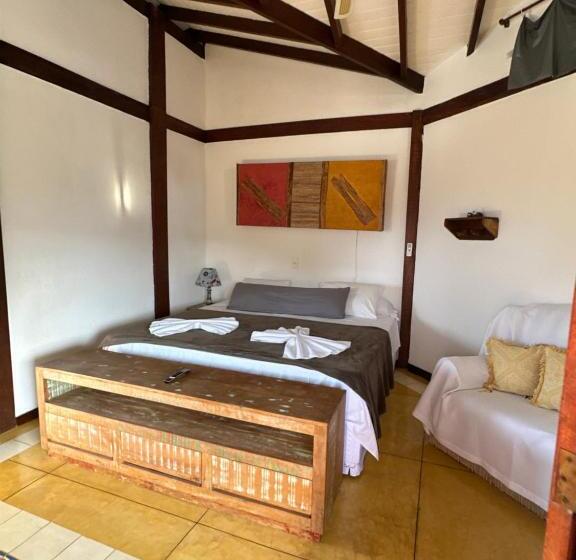 キングサイズベッドのスタンダードルーム, Pousada Villa Nina