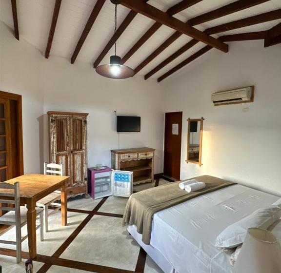 キングサイズベッドのスタンダードルーム, Pousada Villa Nina