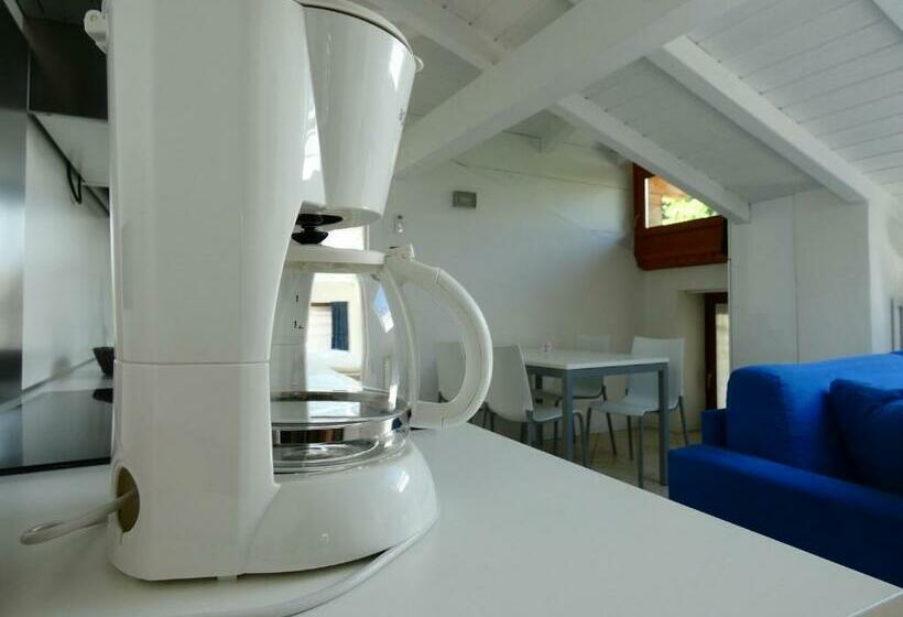 １ベッドルームペントハウスアパート, Residence Villa Degli Aranci