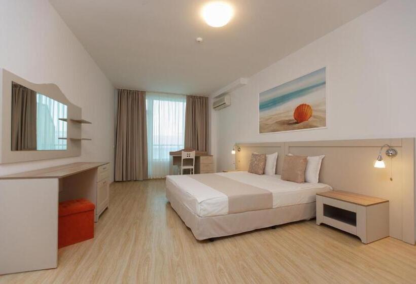Апартаменты Deluxe 2 Спальни Вид на Море, Silver Beach Apart Complex
