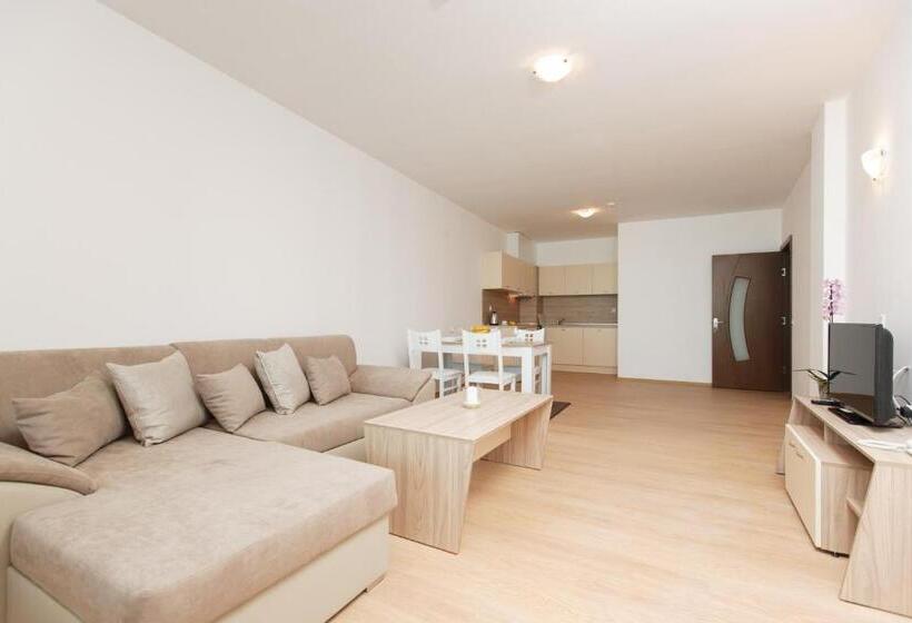 Апартаменты Deluxe 1 Спальня Вид на Море, Silver Beach Apart Complex