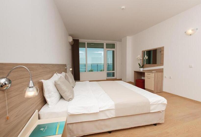 דירת דלוקס חדר שינה 1 עם נוף לים, Silver Beach Apart Complex