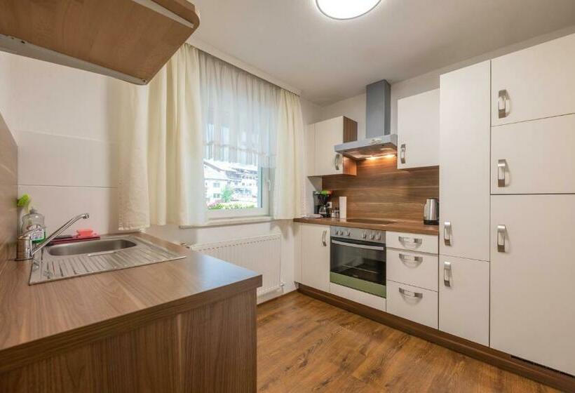 آپارتمان 1 خوابه با چشمانداز, Pension Steinadler