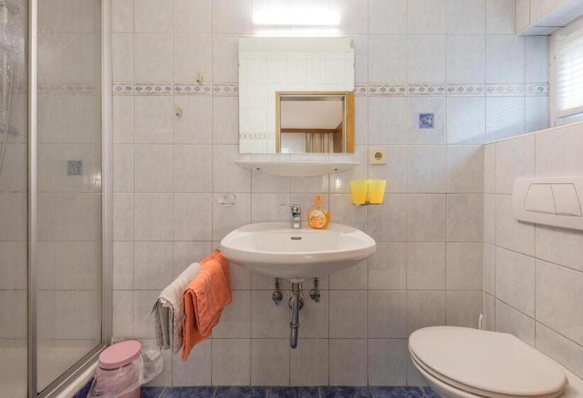 آپارتمان 1 خوابه با چشمانداز باغ, Pension Steinadler