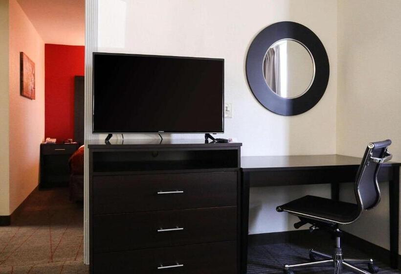 מיטת קינג בסוויטה, Econo Lodge Inn & Suites