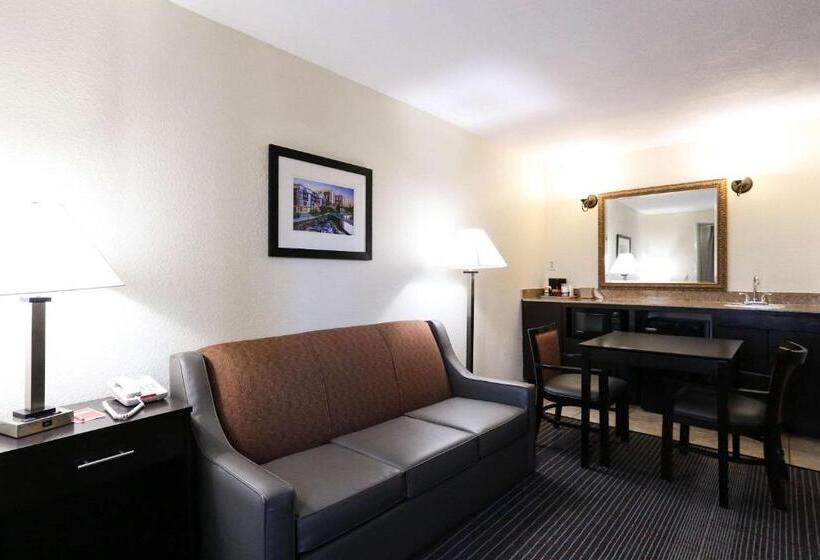 מיטת קינג בסוויטה, Econo Lodge Inn & Suites