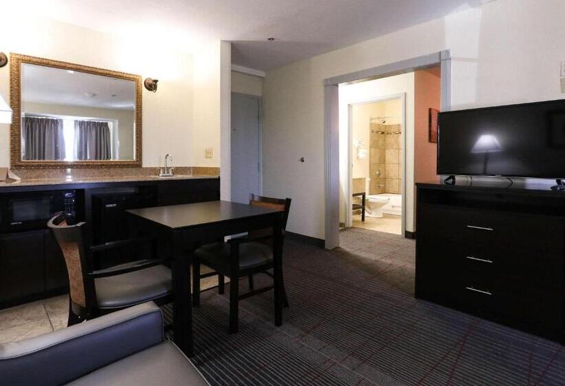 מיטת קינג בסוויטה, Econo Lodge Inn & Suites