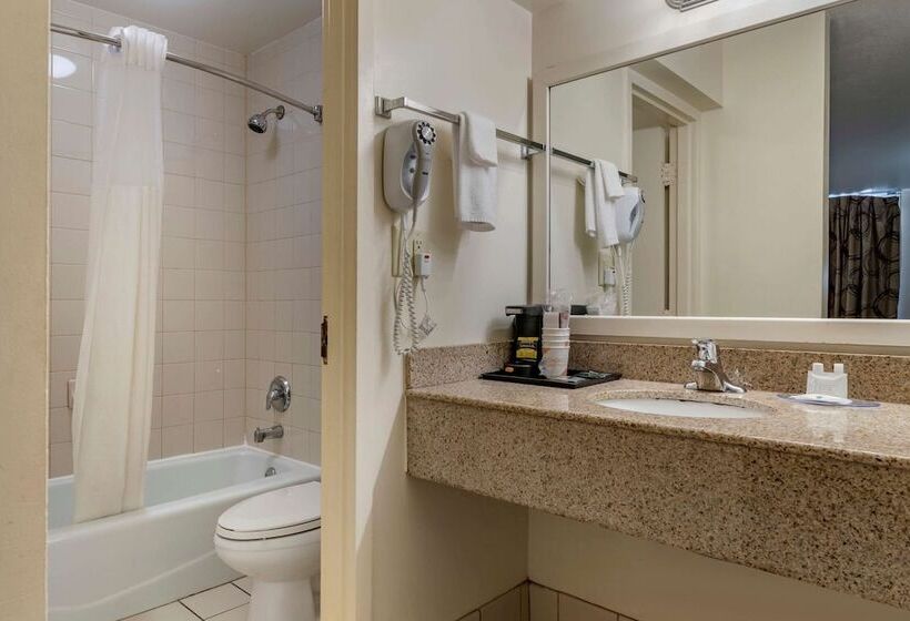 带2个双人床的标准工作室, Quality Inn At Town Center