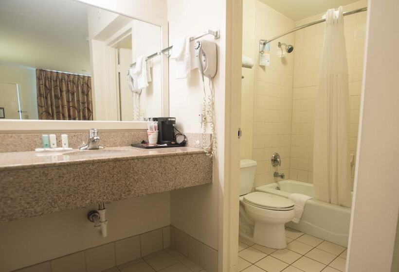 带2个双人床的标准工作室, Quality Inn At Town Center