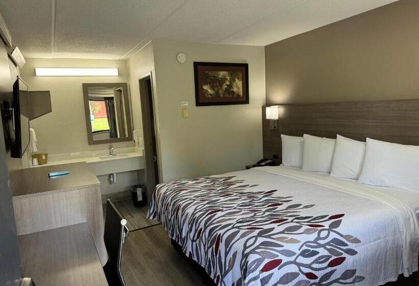 스탠다드 룸 킹사이즈 침대, Red Roof Inn Greenville