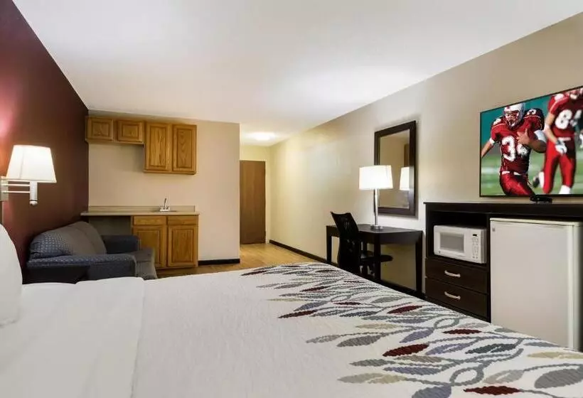 キングサイズベッドのスーペリアルーム, Red Roof Inn South Bend  Mishawaka
