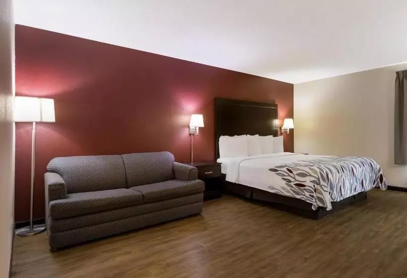 キングサイズベッドのスイートルーム, Red Roof Inn South Bend  Mishawaka