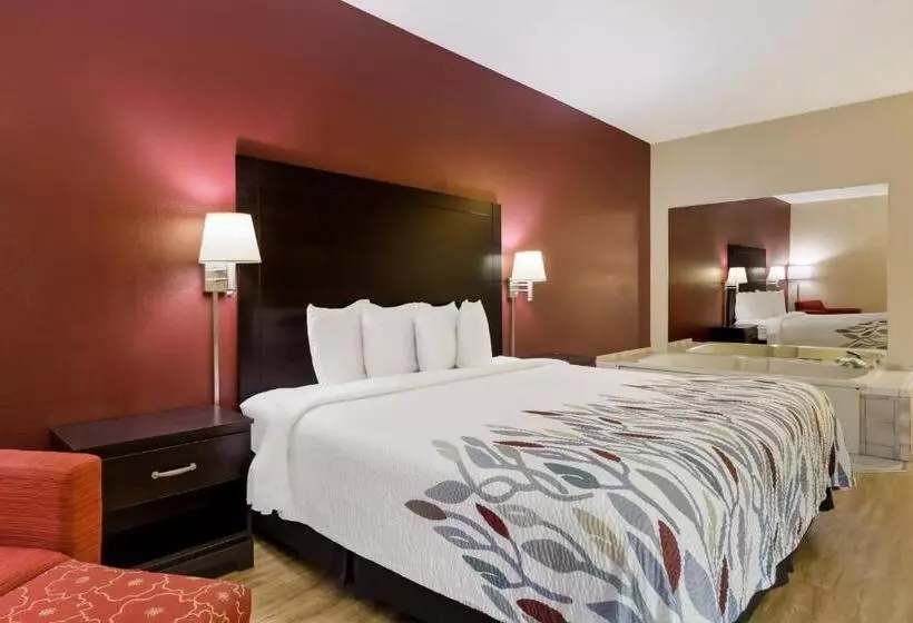 キングサイズベッドのスイートルーム, Red Roof Inn South Bend  Mishawaka