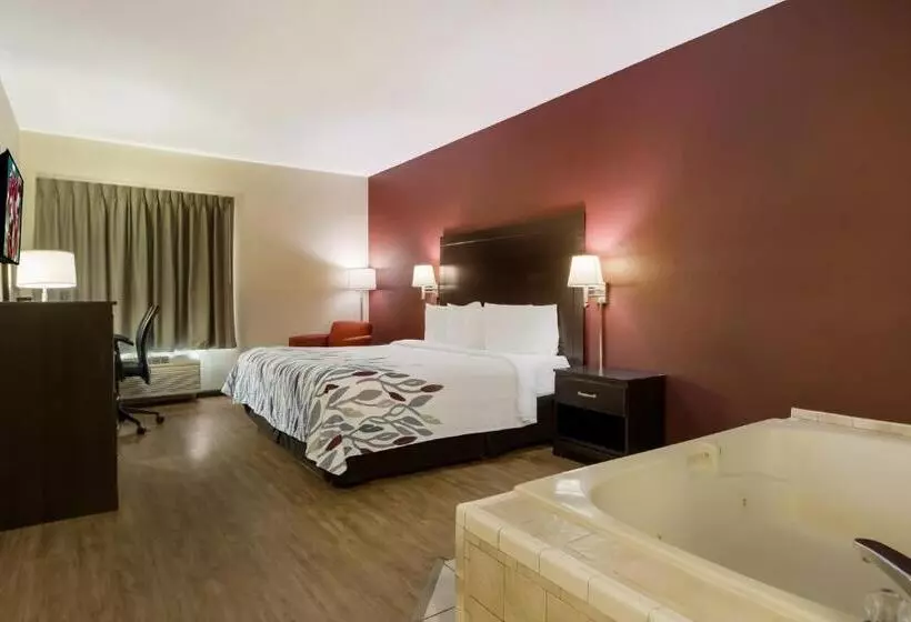 キングサイズベッドのスイートルーム, Red Roof Inn South Bend  Mishawaka