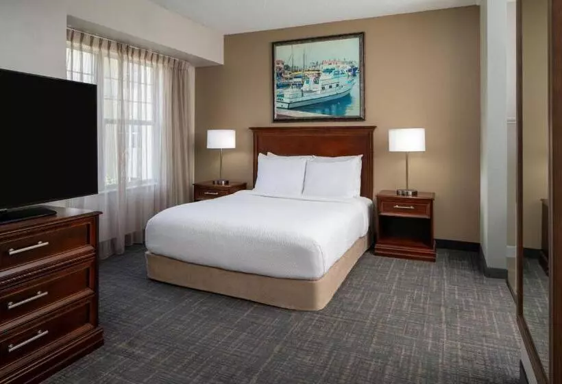 استودیوی استاندارد با تخت دو نفره بزرگ, Residence Inn Charleston Riverview