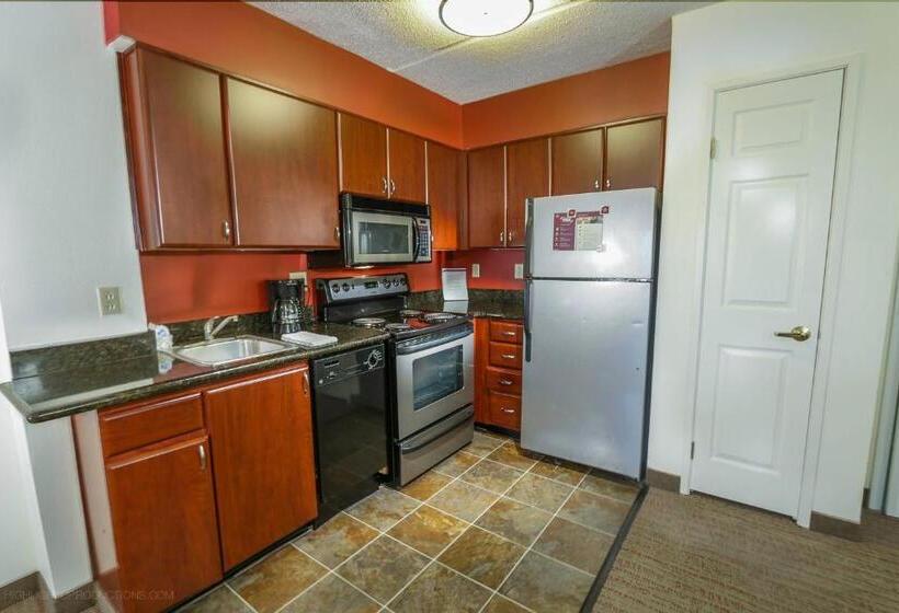 带2个卧室的套房, Residence Inn Fort Worth Alliance Airport