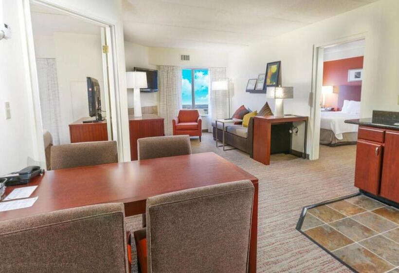 带2个卧室的套房, Residence Inn Fort Worth Alliance Airport