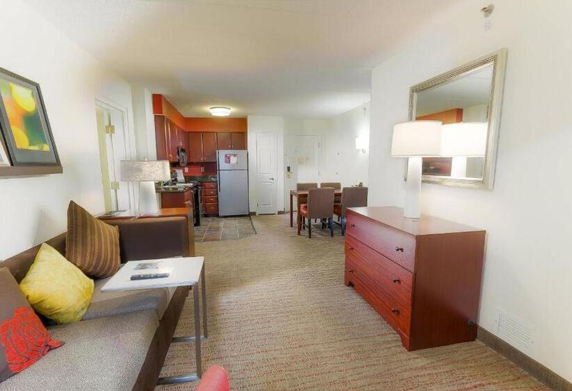 带2个卧室的套房, Residence Inn Fort Worth Alliance Airport