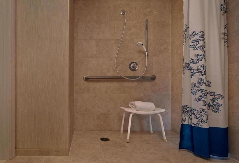 带大床的标准工作室, Residence Inn By Marriott Orlando East/ucf Area