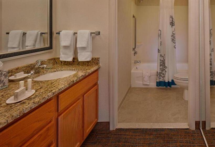 带大床的标准工作室, Residence Inn By Marriott Orlando East/ucf Area