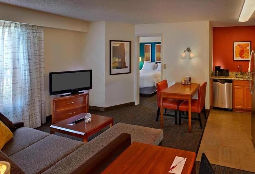 带大床的套房, Residence Inn By Marriott Orlando East/ucf Area