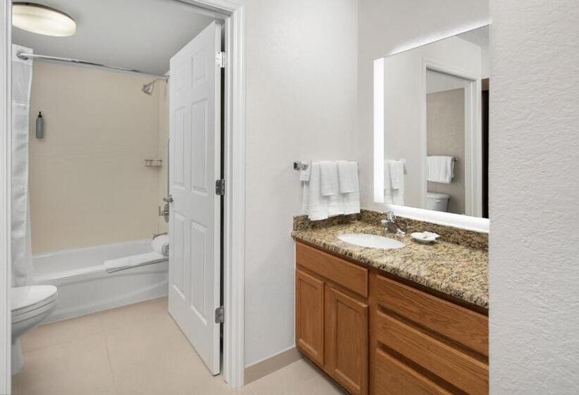 带大床的套房, Residence Inn By Marriott Orlando East/ucf Area