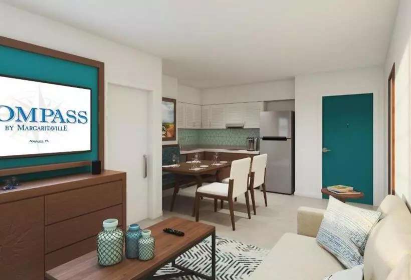 キングサイズベッドのスイートルーム, Compass By Margaritaville Hotel Naples