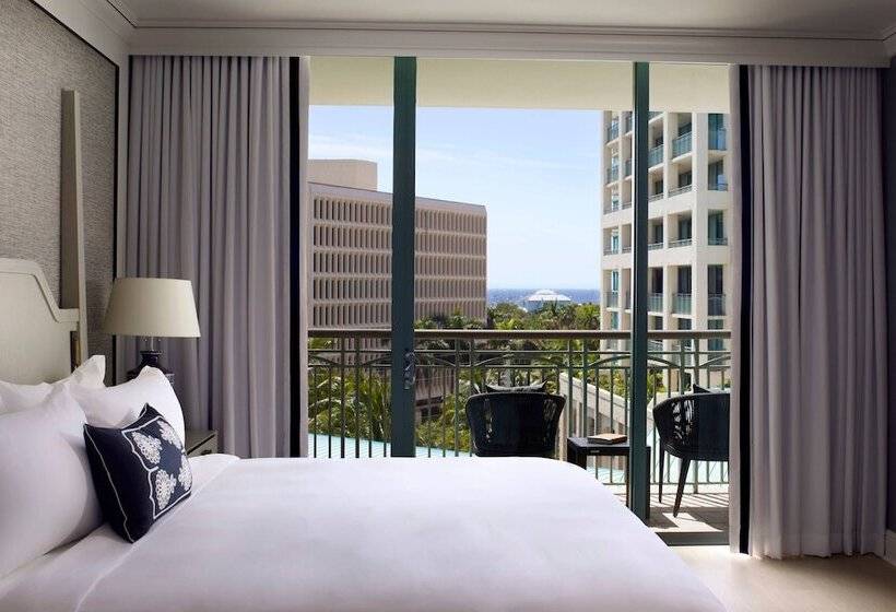 带城市景观及双人床的标准房间, The Ritzcarlton Coconut Grove, Miami