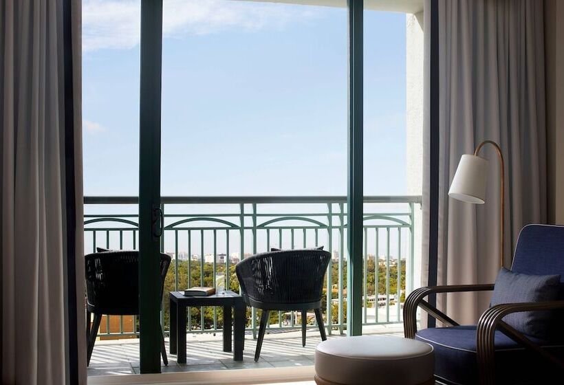 带景观的带双人床的标准间, The Ritzcarlton Coconut Grove, Miami