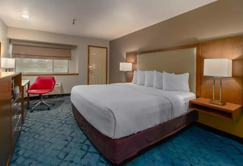 キングサイズベッドのスーペリアルーム, Red Lion Templin S Hotel On The River