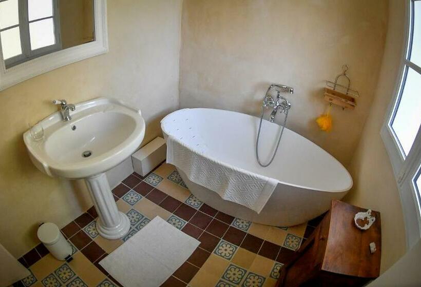 غرفة قياسية مطلّة علي الحديقة, Château De La Grand'cour