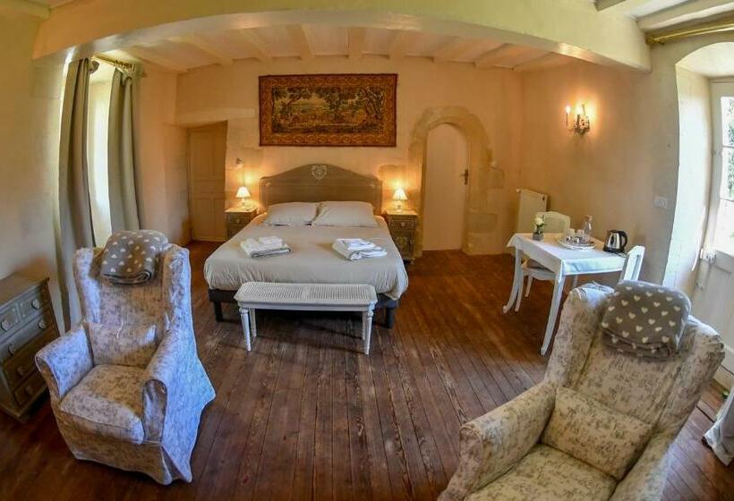 غرفة قياسية مطلّة علي الحديقة, Château De La Grand'cour