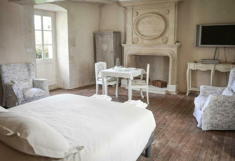 غرفة قياسية مطلّة علي الحديقة, Château De La Grand'cour