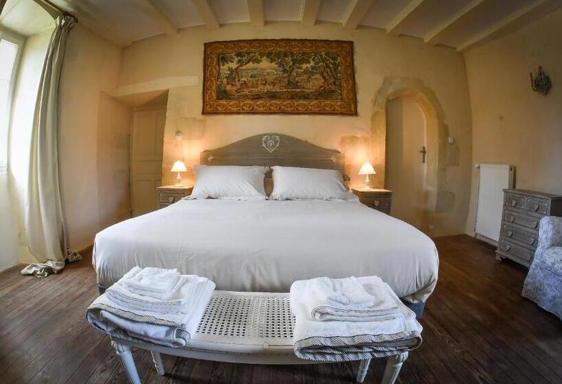 غرفة قياسية مطلّة علي الحديقة, Château De La Grand'cour