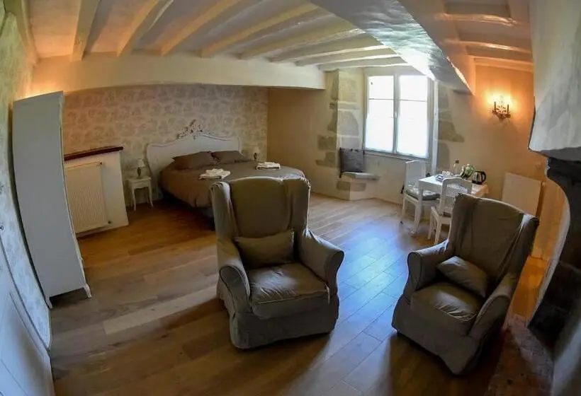 キングサイズベッドのスタンダードルーム, Château De La Grand'cour
