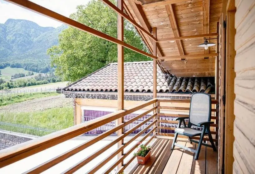 キングサイズベッドのデラックスルーム, Agritur Maso Alle Rose B&b E Restaurant