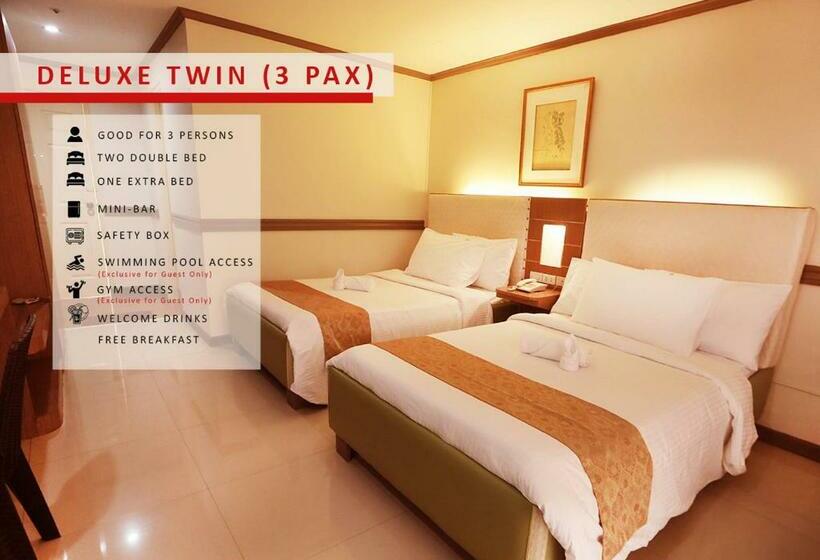 디럭스 트리플 룸, Aerostop Hotel And Restaurant