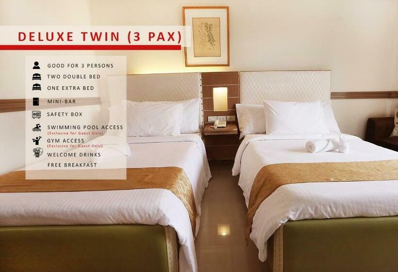 Трехместный Номер Deluxe, Aerostop Hotel And Restaurant