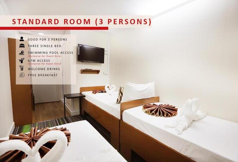 Номер Стандарт Трехместный, Aerostop Hotel And Restaurant