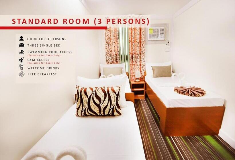 스탠다드 트리플 룸, Aerostop Hotel And Restaurant