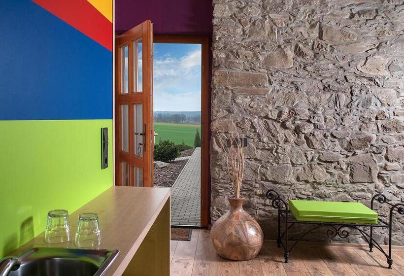 テラス付スイート, Penzion Blanský Les