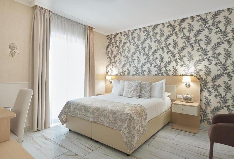 غرفة ديلوكس مزودة بشرفة, Rome Airport Inn