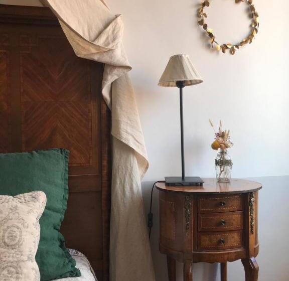 غرفة قياسية مزوَّدة بشُرفة, Le Logis Blanc Bed&breakfast