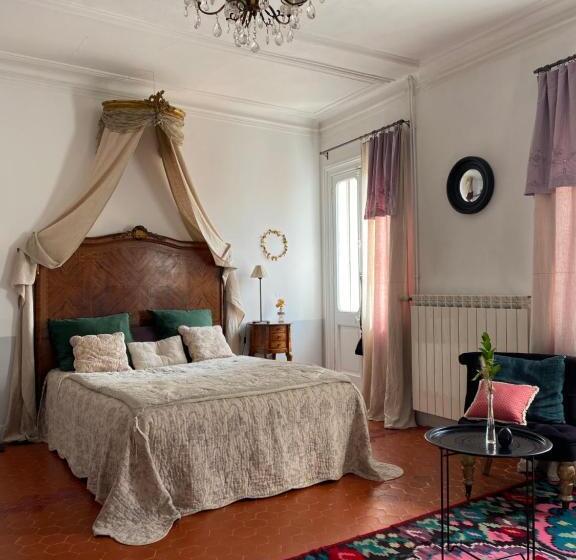 غرفة قياسية مزوَّدة بشُرفة, Le Logis Blanc Bed&breakfast