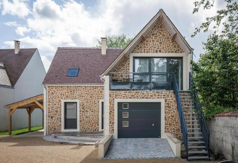 带阳台的豪华间, Chambre D Hôtes La Bourdonnaise