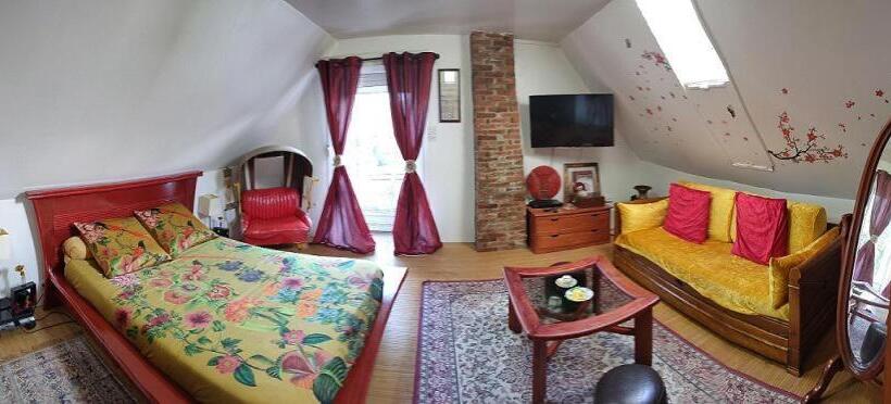 חדר סופריור לארבעה, Chez Aurélia Chambres & Table D Hôtes