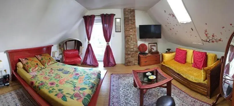 スーペリアの4人部屋, Chez Aurélia Chambres & Table D Hôtes